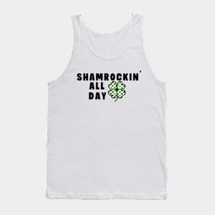 Shamrockin' All Day with a Clover Tank Top